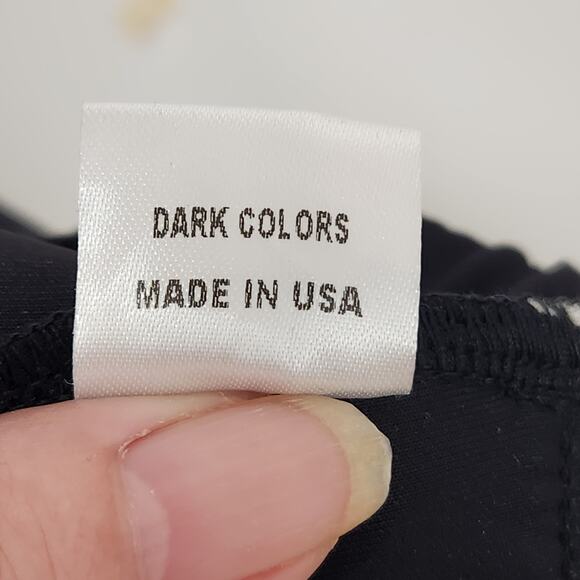 NWT Shane Justin Runway Black White Zip-Around Brief Women's L - Picture 4 of 11